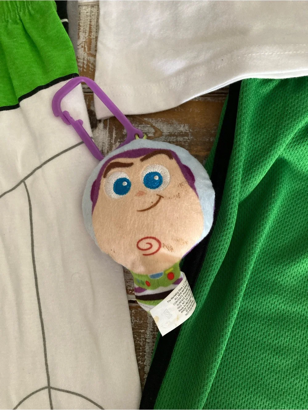 Disney Buzz Lightyear Space Ranger Costume Set - Green & White